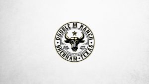 double m ranch logo design